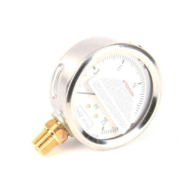 Pitco 60163501 Gauge Pres 0 15 Psi Pas Ta