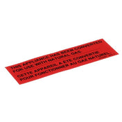 Pitco PP10427 Lbl Gas Notice Cvrsn Na T