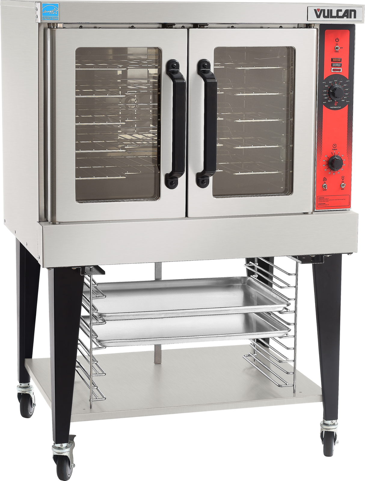 Vulcan VC4GD_LP 40 Inch Gas Convection Oven with 5 Nickel Plated Racks 50000 BTU