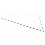 Alto-Shaam GL-25762 3/16in Clear End Glass