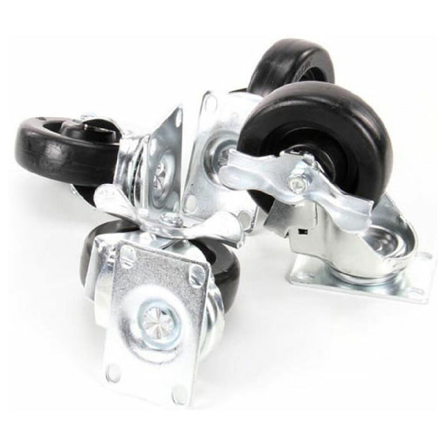 American Range A35102 4 Swivel 2/w Brake Castr Set Of 4