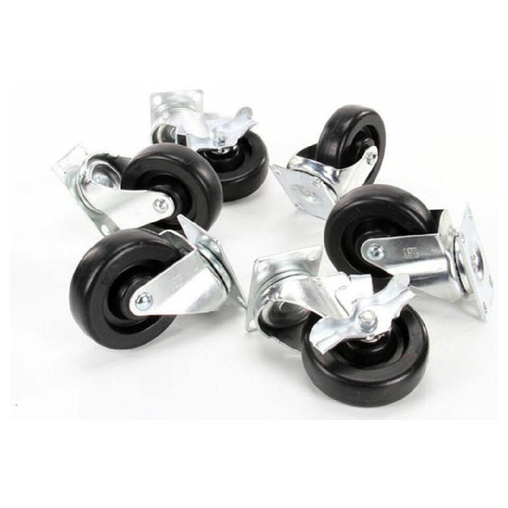 American Range A35103 4 Swivel 3/w Brake Castr Set Of 6