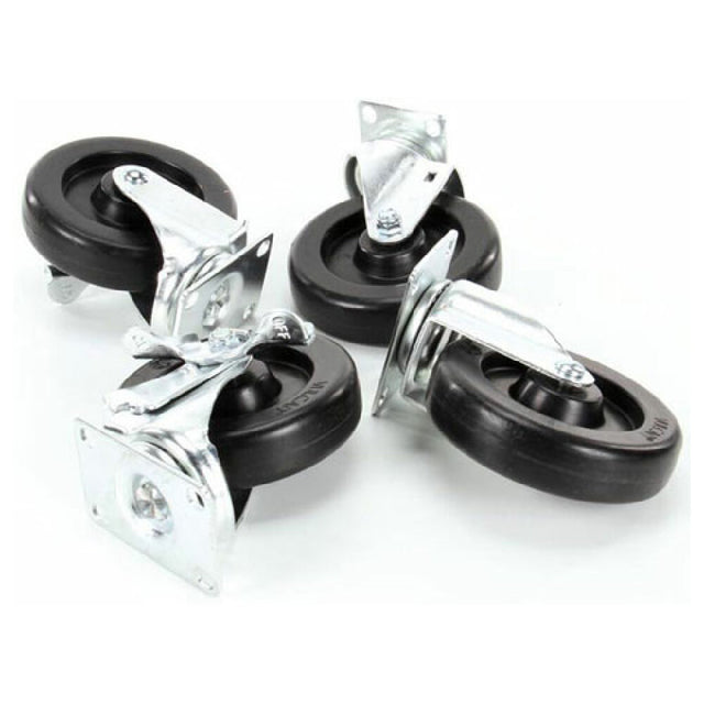 American Range A35107 5 Swivel 2/w Brake Castr Set Of 4