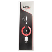 APW 58173 Control Plate Label M 95 2