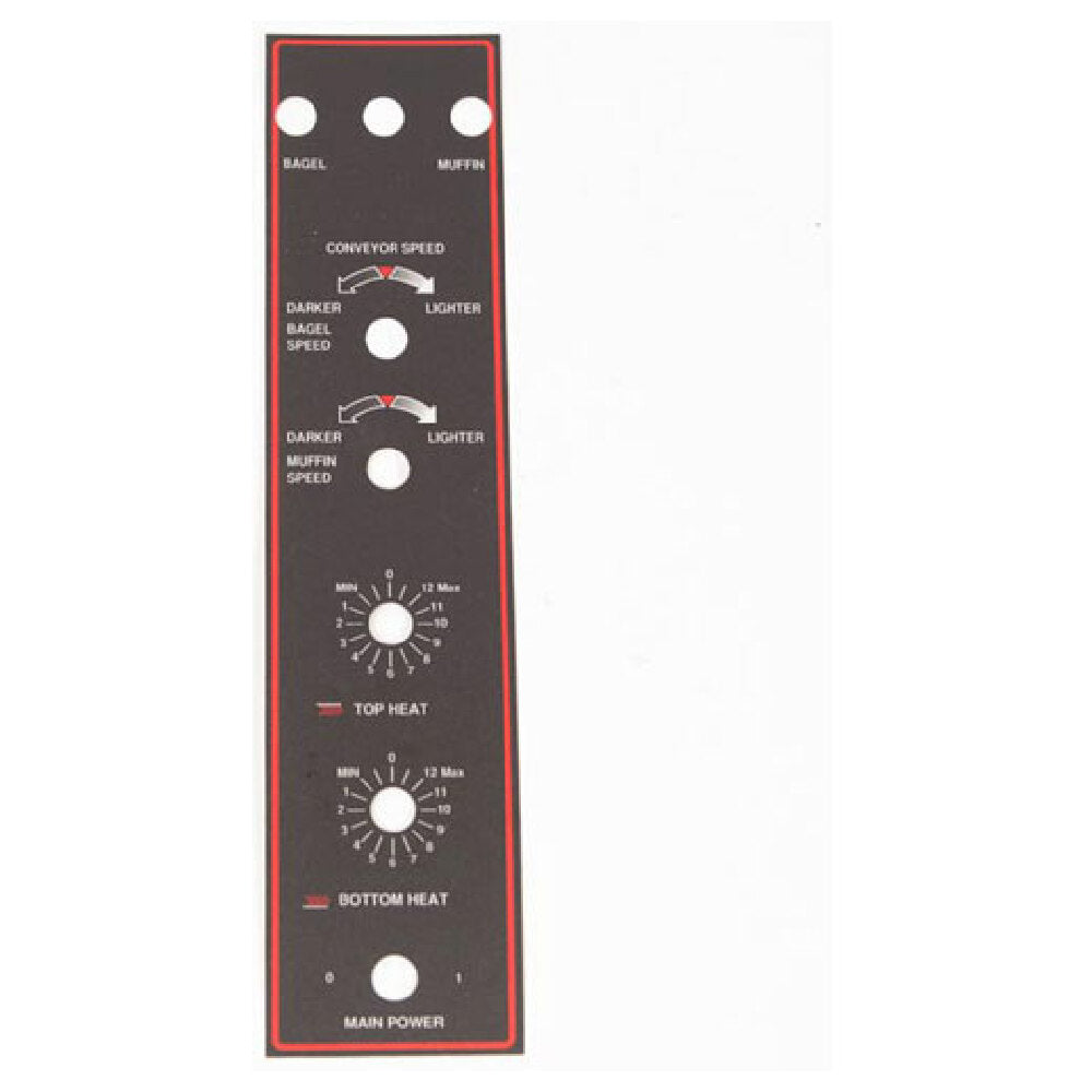 APW 82888 Dual Spd/ Control Plate Bt 15