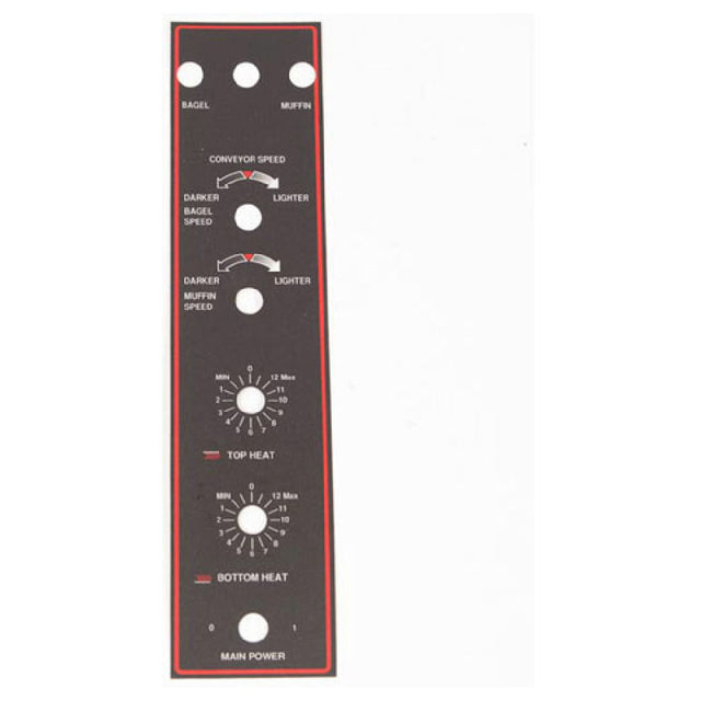 APW 82888 Dual Spd/ Control Plate Bt 15