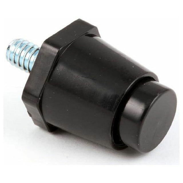 APW 87318 1 1/2in Black Leg Pizza Hut