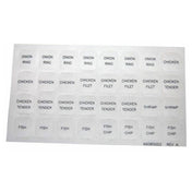 Pitco A6085002 Culvers Rh Lbl