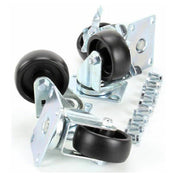 Silver King 10314-79 Caster Plate Kit 3 Wh/4 1/8 Th
