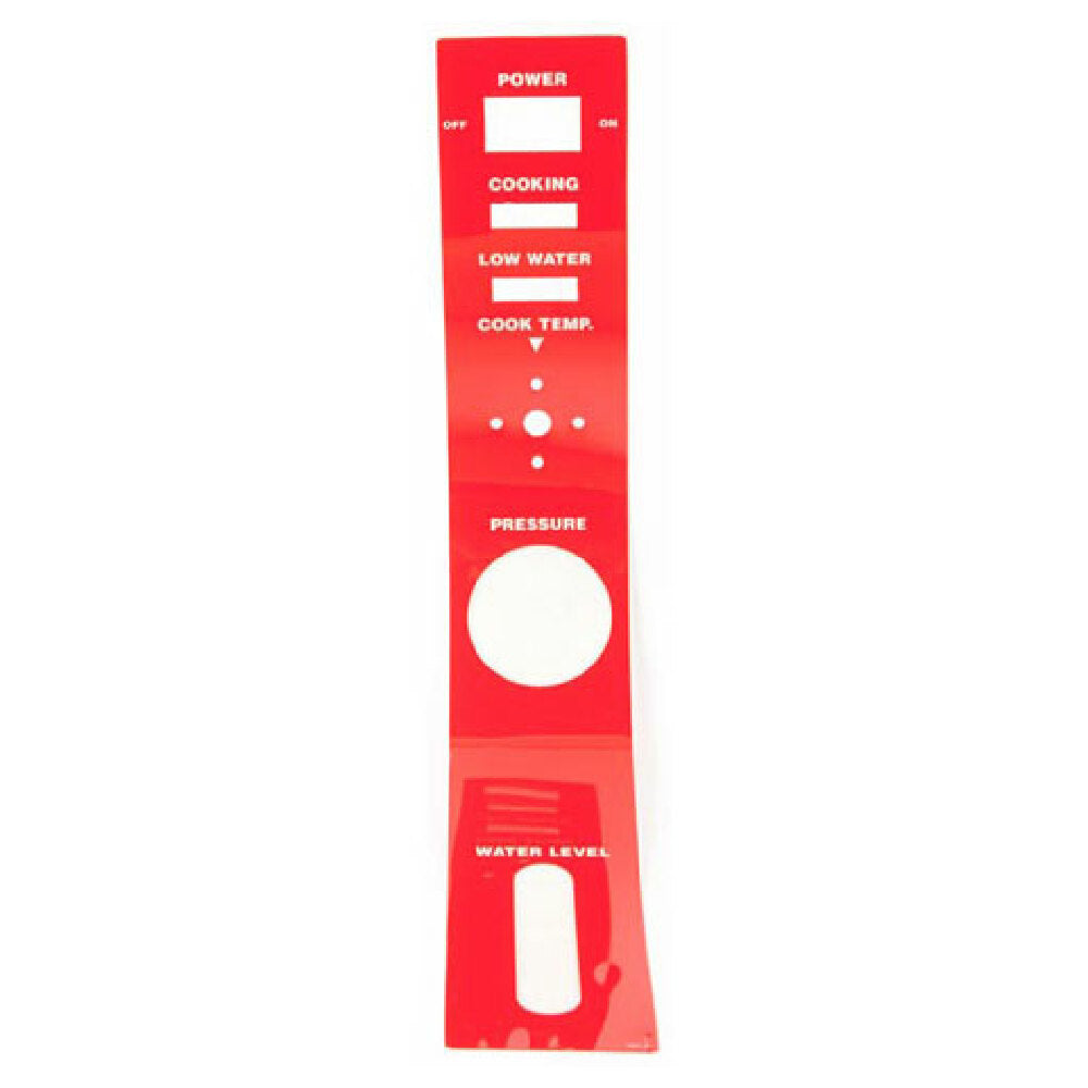 Southbend 7002-1 Panel Label Red