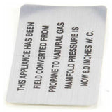 Hobart 00-421727-00006 Propane To Np Plate
