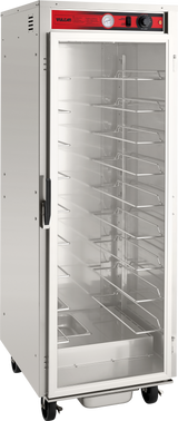 Vulcan VP18 25 Inch Proofing Heated Cabinet Mobile Stainless Steel and Adjustable Tray Slides