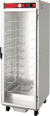 Vulcan VP18 25 Inch Proofing Heated Cabinet Mobile Stainless Steel and Adjustable Tray Slides