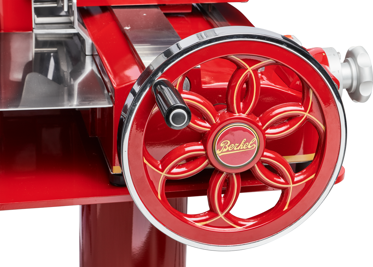 Berkel 330M-STD 13 Inch Manual Food Slicer with Chromium-plated Knife Stainless Steel and Aluminum