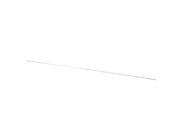 A thin, straight, metallic blade or dowel, approximately 24", photographed against a plain white background, positioned diagonally from lower right to upper left. The surface is smooth, reflective, and dishwasher safe, with no visible markings or features.