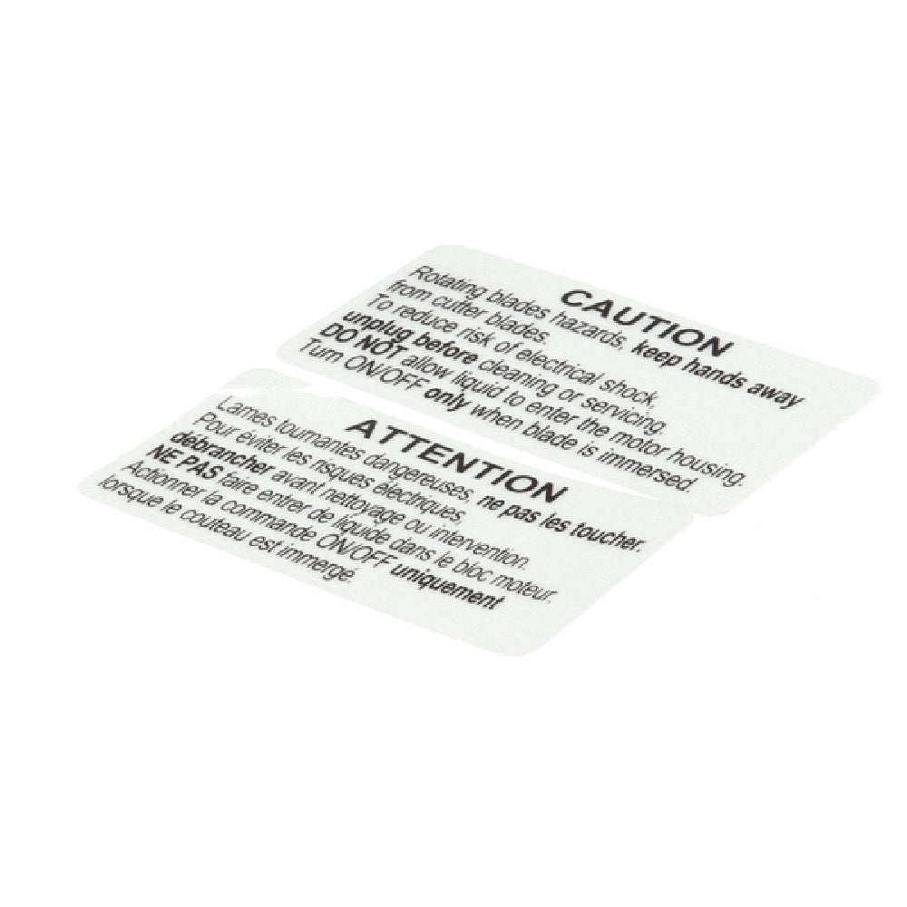 AllPoints ROB406300 Caution Label