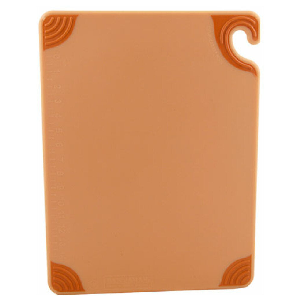 San Jamar SJCBG152012BR 15x20x.5in Br Cut Brd Saf T Grip