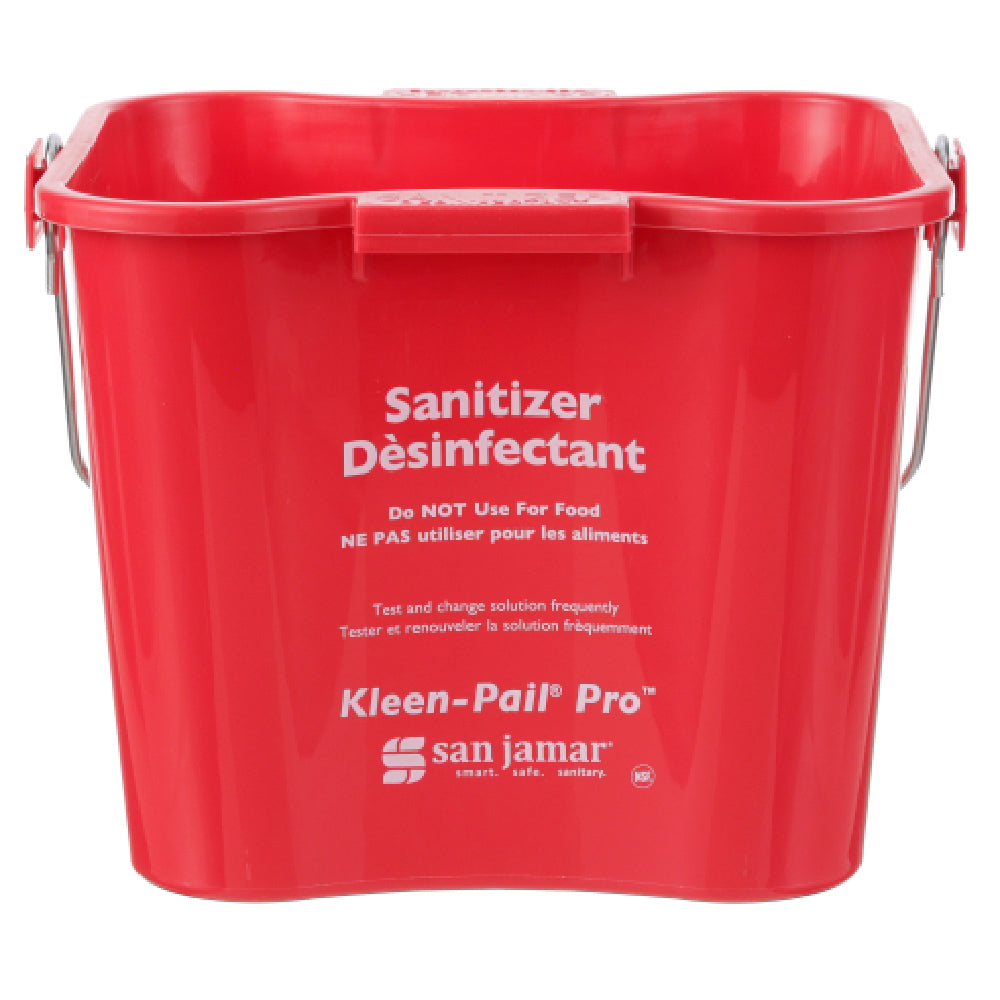 AllPoints SANKPP256RD 8 Qt Red Kleen Pail Pro