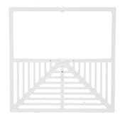 AllPoints SCM86151 Half Drain Grate Pvc