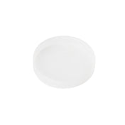 A clear, round plastic petri dish lid is shown on a plain white background. This TableCraft SGJ4 replacement lid is slightly translucent, with smooth edges and a flat top, appearing unused, clean, and dishwasher safe.