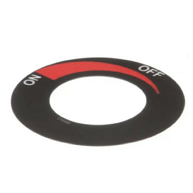 Star Mfg 2M-Z15449 Dial Label On Off Gas Valve