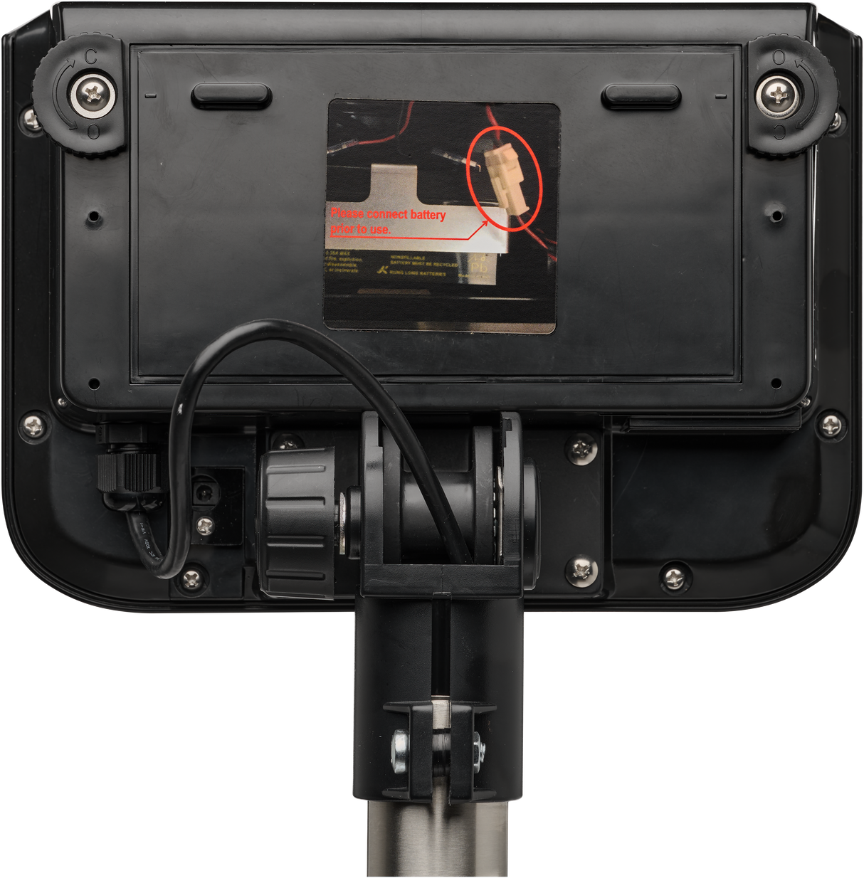 Hobart HBR302-1 17 Inch Bench Receiving Scale 300 lb x 0.1 lb Capacity