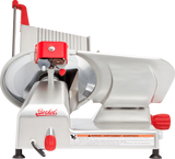 Berkel B14-SLC 21 Inch Manual Angled Gravity Feed Food Slicer Stainless Steel with Built-in Sharpener