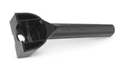 A black plastic Retainer Nut Wrench designed for Vitamix blenders, featuring a hexagonal socket at one end and an elongated handle embossed with “DO NOT DISCARD.” The socket suits models like The Quiet One, with a large circular hole and squared openings.