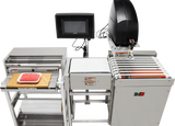 Hobart CLAS-1RLB Compact Label Applier with Sensors Electric Printer Stainless Steel