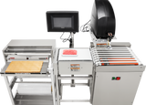 Hobart CLAS-1RLB Compact Label Applier with Sensors Electric Printer Stainless Steel