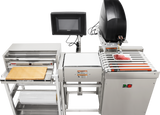 Hobart CLAS-1RLB Compact Label Applier with Sensors Electric Printer Stainless Steel