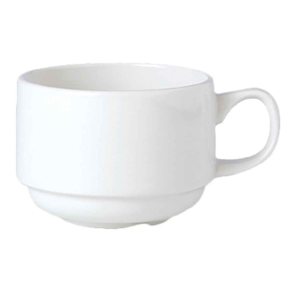 Steelite 11010230 Slimline Stacking Cup 6.0 Oz 7.8" X 2.5"