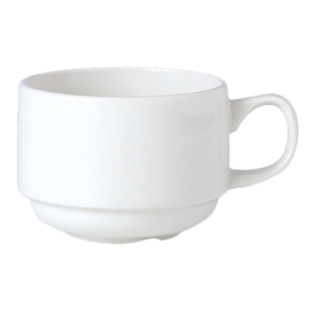 Steelite 11010230 Slimline Stacking Cup 6.0 Oz 7.8" X 2.5"