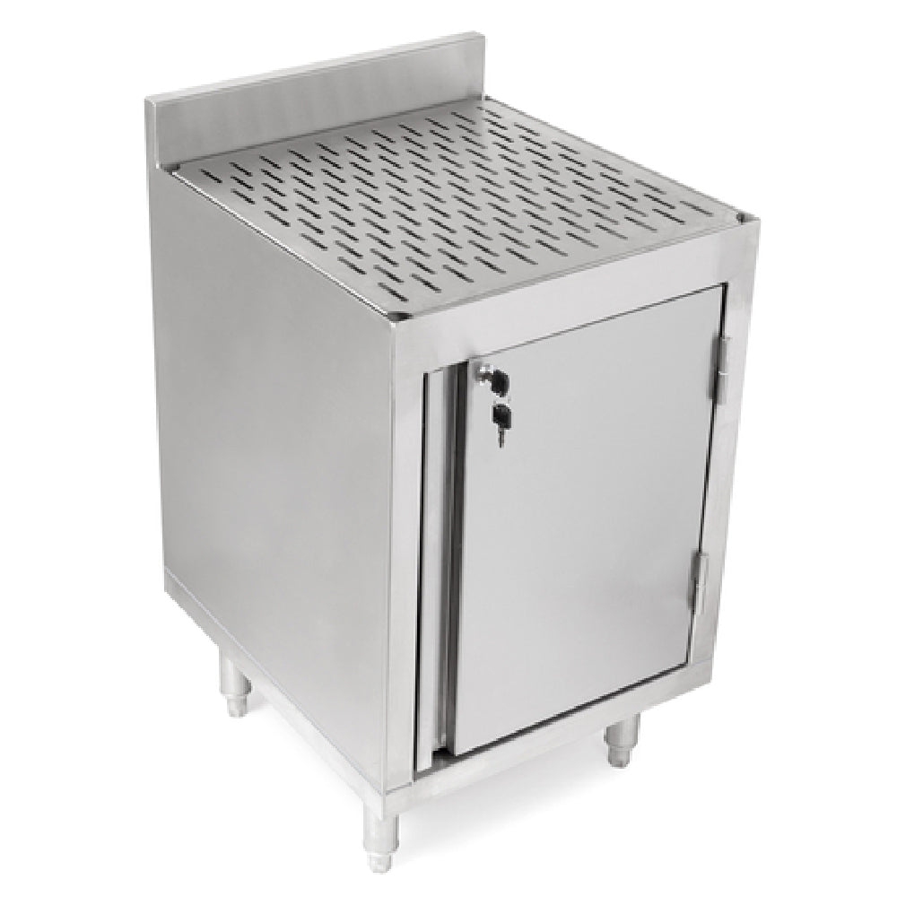 John Boos UBSC-1818-R Slim-Line Underbar Storage Cabinet Freestanding 18"W X 18"D X 32-1/2"H Overall Size