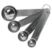 Hubert 62421 - Measuring Spoon Set, 4-piece, Includes (1) Each: Tablespoon