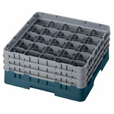 Cambro 25S638414 Camrack® Glass Rack With (3) Soft Gray Extenders Full Size