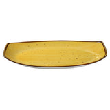 Yanco LY-213YL Lyon Plate 13"L X 7-3/8"W X 1-1/2"H Rectangular