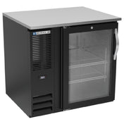 Beverage Air BB36HC-FG-B - Refrigerated Food Rated Back Bar Storage Cabinet, One-section
