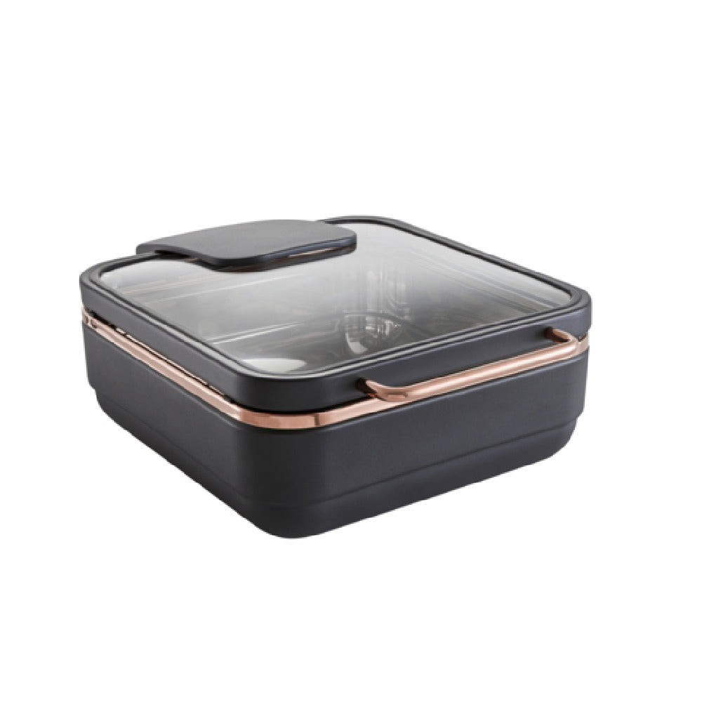 BauscherHepp 57.0002.9300 Induction Plus Chafing Dish GN2/3 Black/copper