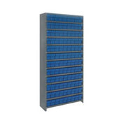 Quantum CL1875-604_BLUE - Shelving Unit, Closed, 18"D X 36"L X 75"H