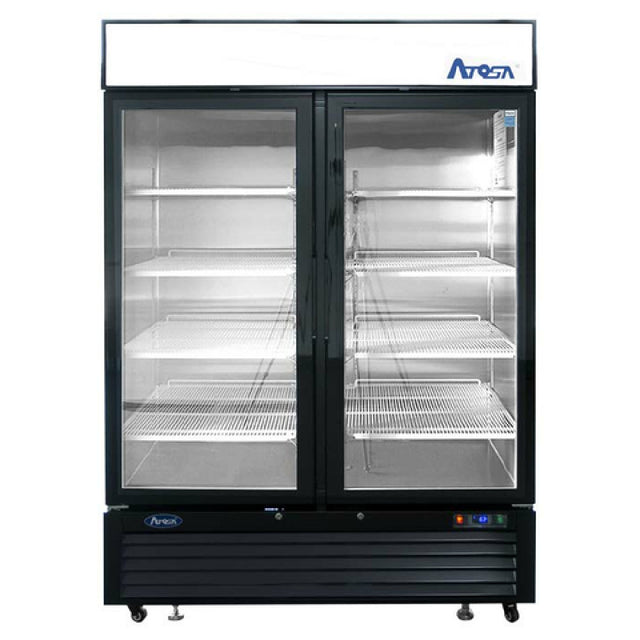 Atosa MCF8721ES Freezer Merchandiser Two-section 54-2/5"W X 31-1/2"D X 81-1/5"H