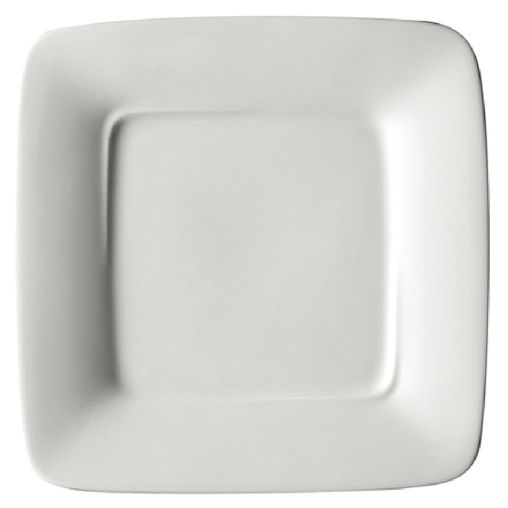 Steelite 6321P1308 Square Plate 6.5" X 6.5"Parentheses Folio
