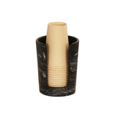 Cal-Mil 23859-124 Cup Holder 4.25" Dia. X 8.25"H Features A Front Cutout