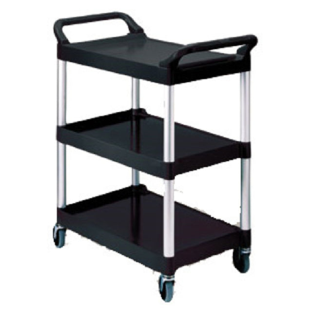 Rubbermaid FG342488BLA Utility Cart 33-5/8"L X 18-5/8"W X 37-3/4"H 200 Lb. Capacity