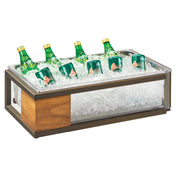 Cal Mil 3905-12-84 Sierra Ice Housing 21-3/4"W X 13-3/4"D X 6"H Clear Polycarbonate Pan Insert