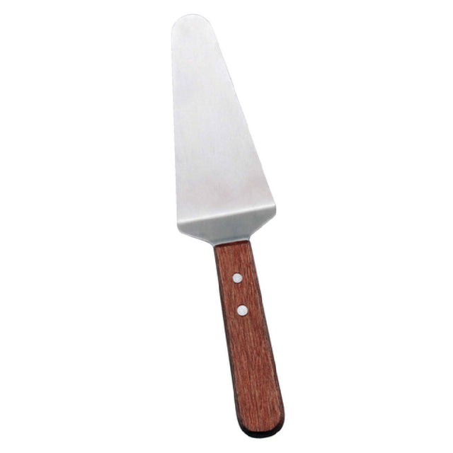 Omcan 80018 (80018) Pie Server 4-3/4" X 2-3/8" Stainless Steel Blade Wooden Handle