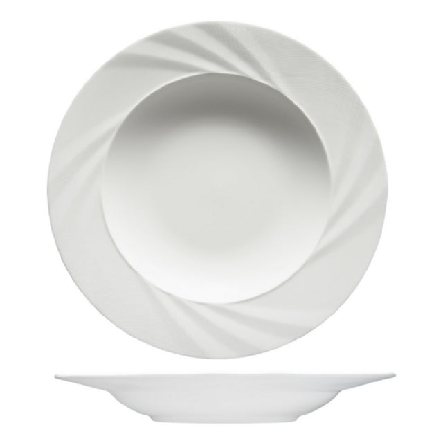 Fortessa HBW-AIRES-265 Aires Vortex Soup Plate 9" (23cm) 10.5 Oz.
