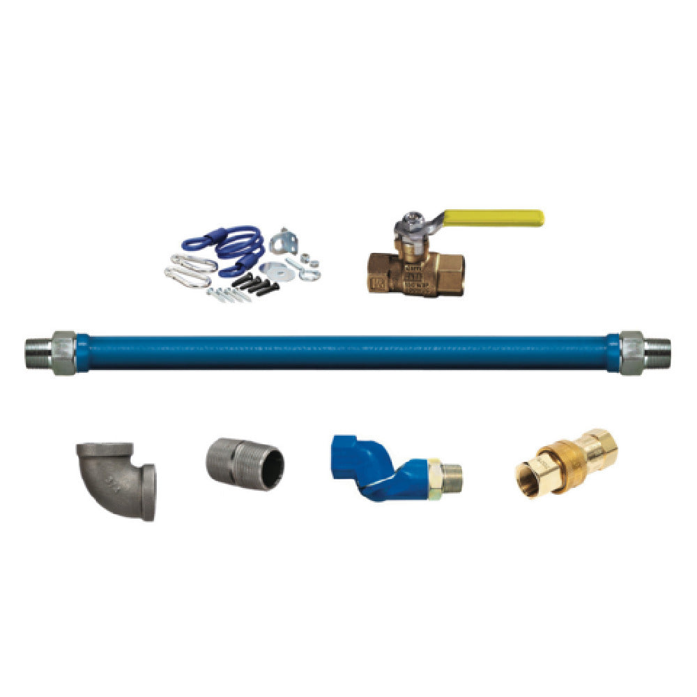 Dormont CAN1675KITBS36 - Dormont Blue Hose™ Moveable Gas Connector Kit, 3/4" Inside Dia.