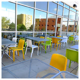 Emuamericas, Llc B9007-14 - Milo Stacking Side Chair, Outdoor/indoor, All Polypropylene Construction