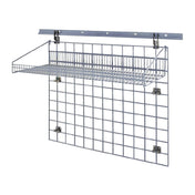 Quantum SGK-403036-1GY Store Grid Standard-Duty Kit Includes: (1) 40" Wall Track